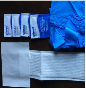 Catheter Dressing ON/OFF Kit